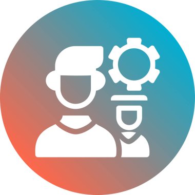 seo modern simgesinin vektör illüstrasyonu