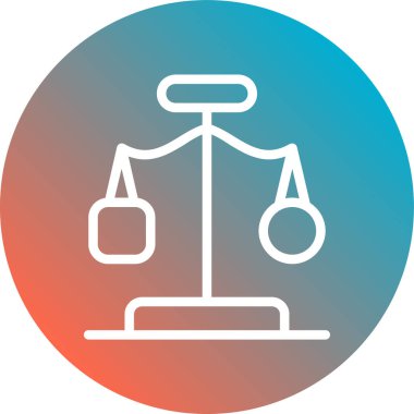 vektör çizgisi simgesini dengele