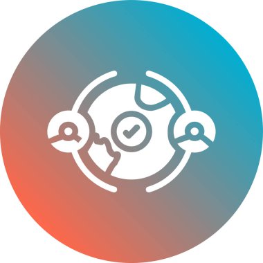 seo modern simgesinin vektör illüstrasyonu