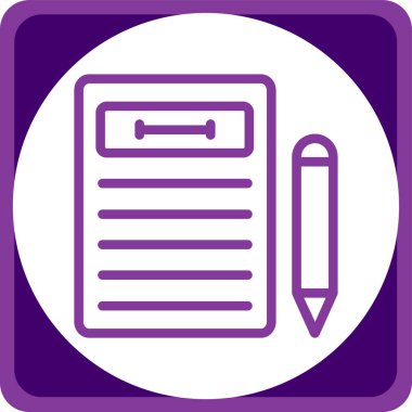 Pano simgesinin vektör illüstrasyonu