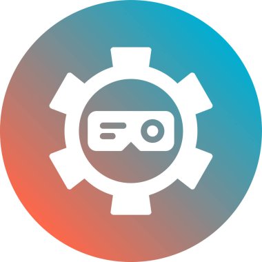 seo modern simgesinin vektör illüstrasyonu