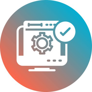 Vektör illüstrasyonu, simge ögesi arkaplanı