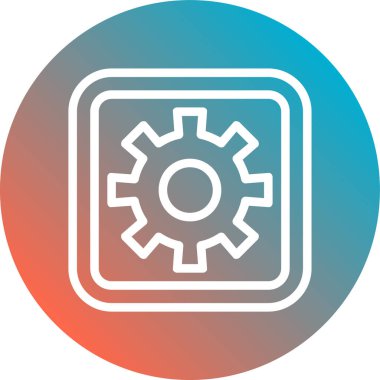 Simge vektör illüstrasyonu ayarlanıyor