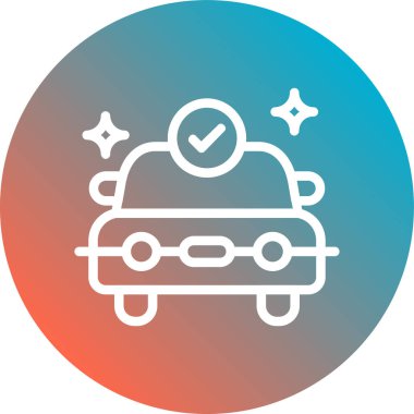 Moda biçimi izole edilmiş arkaplanda simgeyi kontrol et