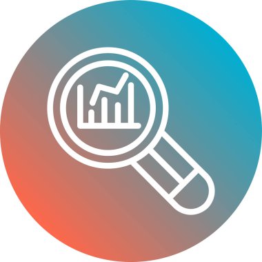 seo modern simgesinin vektör illüstrasyonu