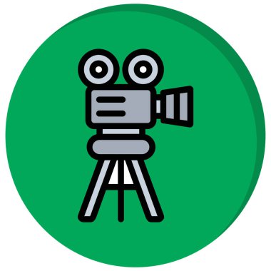 Film simge vektör çizim