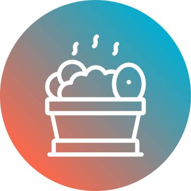 Gıda simgesinin vektör illüstrasyonu