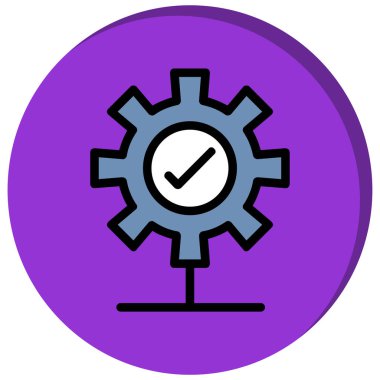 Vektör ayarı Simge illüstrasyonu