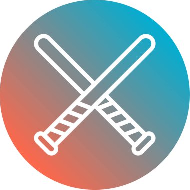 beyzbol sopası vektör çizim