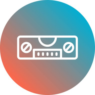 Modern simgenin vektör illüstrasyonu