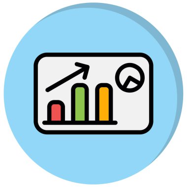 Çizelge. Web simgesi basit tasarım