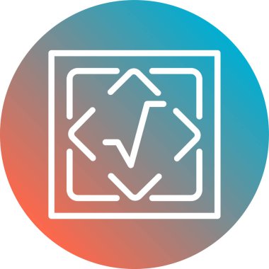 seo modern simgesinin vektör illüstrasyonu