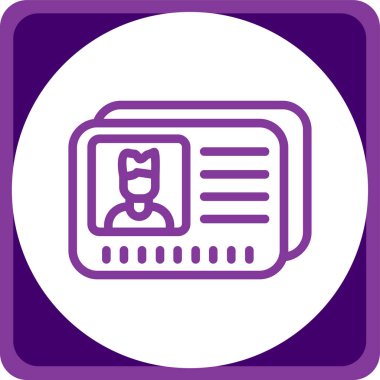 Kedi. Web simgesi basit illüstrasyon