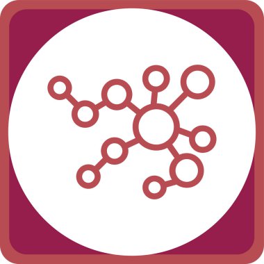 Paylaş. Web simgesi basit illüstrasyon