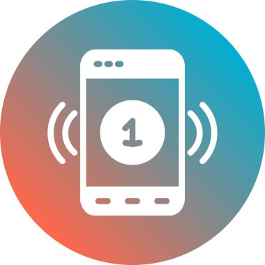 akıllı telefon simgesi vektörü