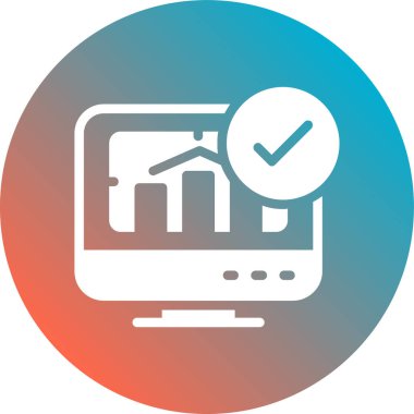 seo modern simgesinin vektör illüstrasyonu