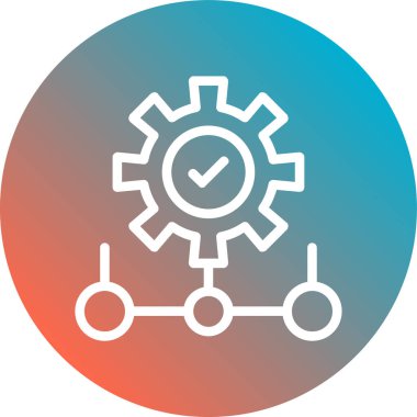 Vektör ayarı Simge illüstrasyonu