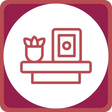 Benzersiz kahve makinesi vektör çizgisi