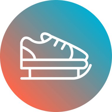 Bir çift ayakkabının vektör çizimi