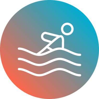 Yüzme Havuzu vektör çizim