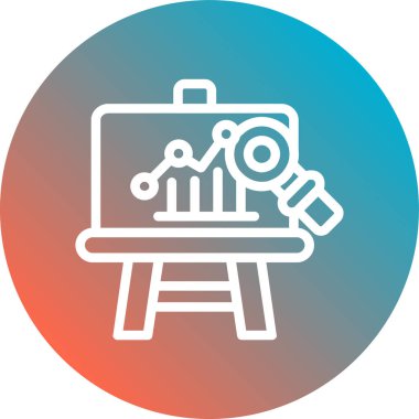 seo modern simgesinin vektör illüstrasyonu