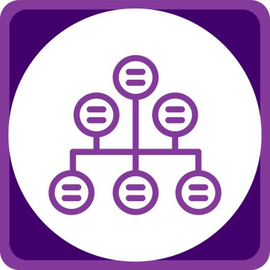 ağ ve mobil için ağ vektör simgesi modern basit vektör çizimi