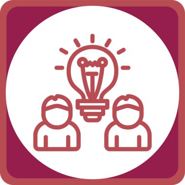 İnsan simgesinin vektör illüstrasyonu