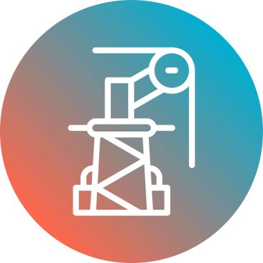 Modern eğitim ikonunun vektör illüstrasyonu