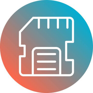 pil simgesi, vektör illüstrasyonu