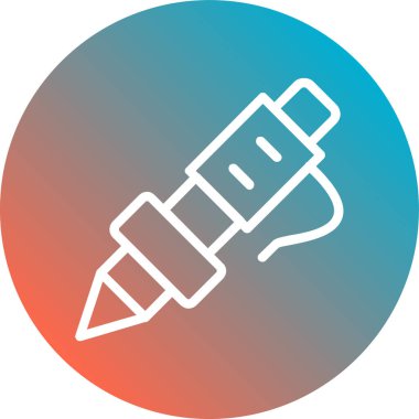 kalem simgesi vektör illüstrasyonu