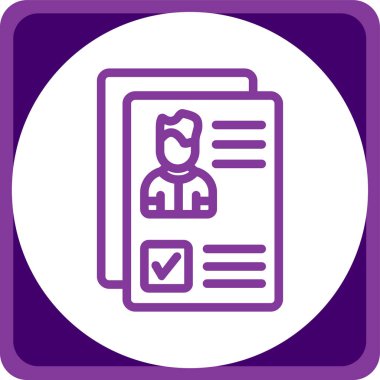 Pano simgesi, vektör illüstrasyonu