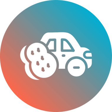 araba simgesi vektör illüstrasyonu