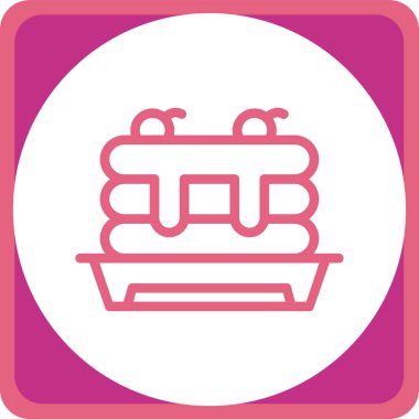 Sepet Simgesi vektör illüstrasyonu