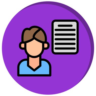 Bir kitabın vektör illüstrasyonu