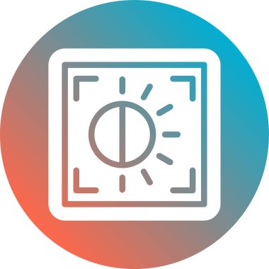 seo modern simgesinin vektör illüstrasyonu