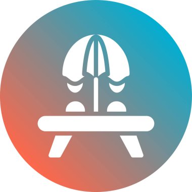 Bir insan simgesinin vektör illüstrasyonu