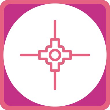 seo modern simgesinin vektör illüstrasyonu