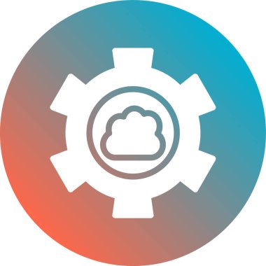 Bulut hesaplama. Web simgesi