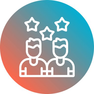 insanlar grubu, vektör illüstrasyonu