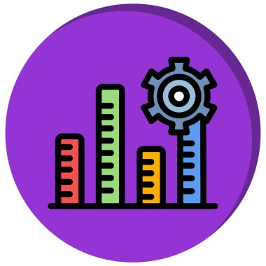 dişli vektör simgesi