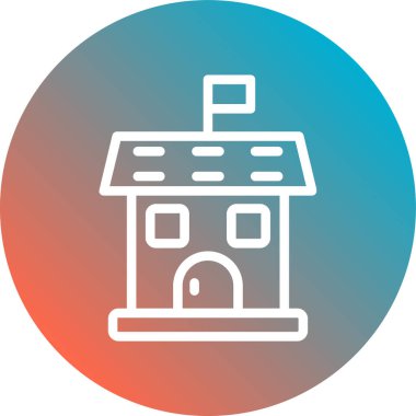 Vektör Ev simgesi illüstrasyonu