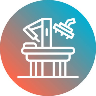 Modern yapı simgesinin vektör illüstrasyonu