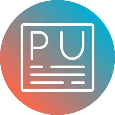 Dosya biçiminin vektör illüstrasyonu