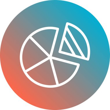 Bir simgenin vektör illüstrasyonu