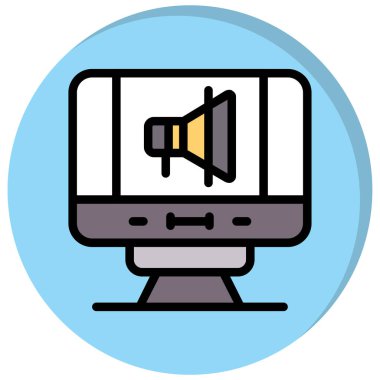 bir simge ile video kamera, özet biçimi