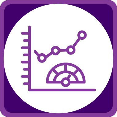 Pasta çizelgesi simgesi, vektör illüstrasyonu