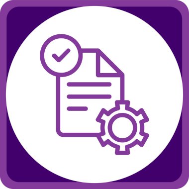 Moda Biçimli İzole Arkaplanda Kontrol Listesi Simgesi