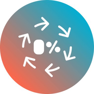 Arrow vektör simgesi illüstrasyonu