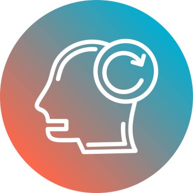 baş vektör simge tasarımı