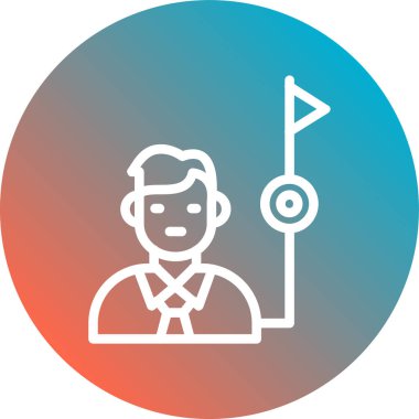 seo modern simgesinin vektör illüstrasyonu